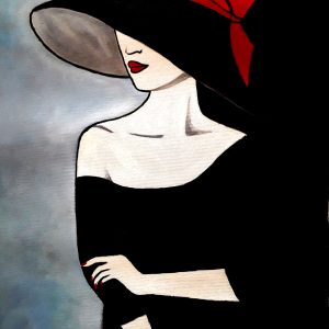 Dama sombrero
